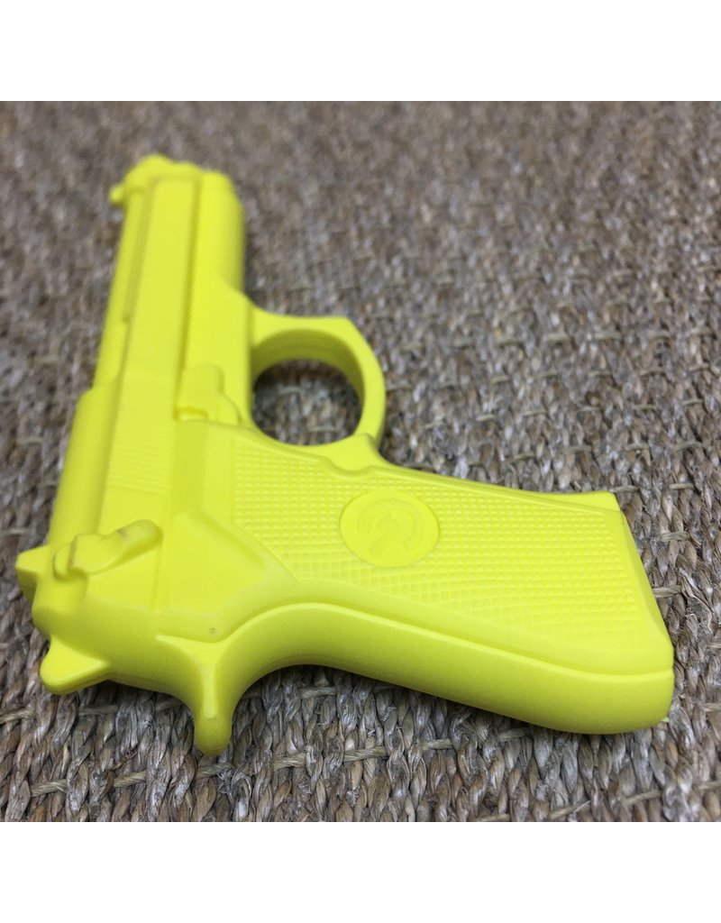 Rubber Training Gun Yellow for self defence training Enso Martial