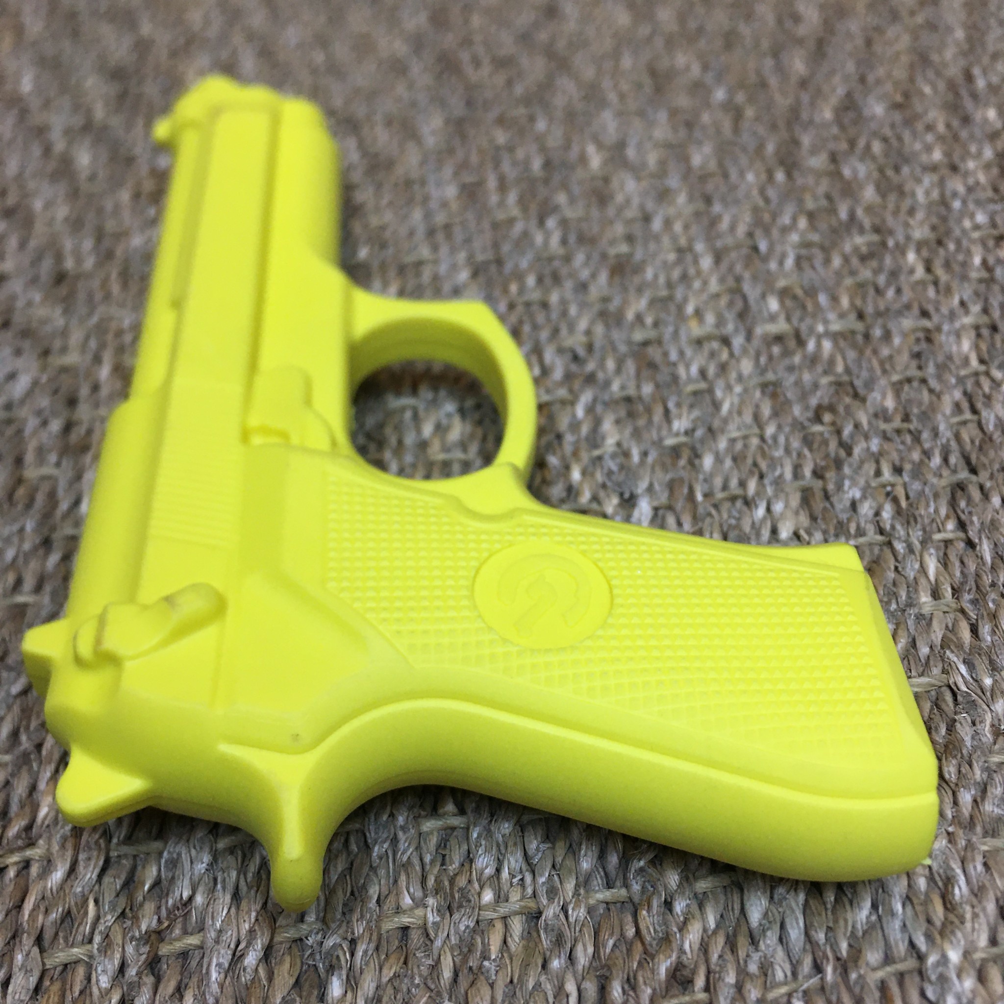 Rubber Training Gun Yellow for self defence training Enso Martial