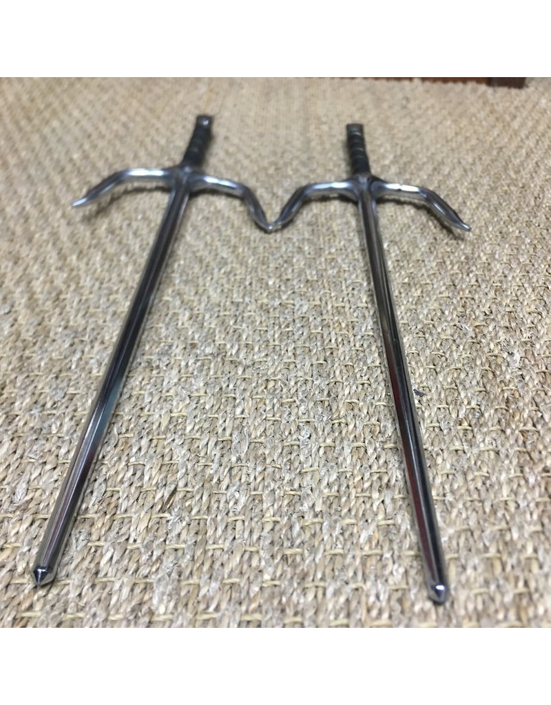 Octagonal Sai Daggers are a Traditional Okinawan Weapon Enso Martial