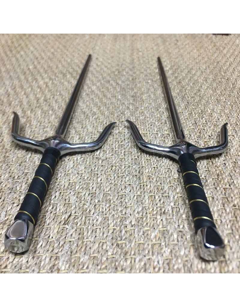Octagonal Sai Daggers are a Traditional Okinawan Weapon Enso Martial
