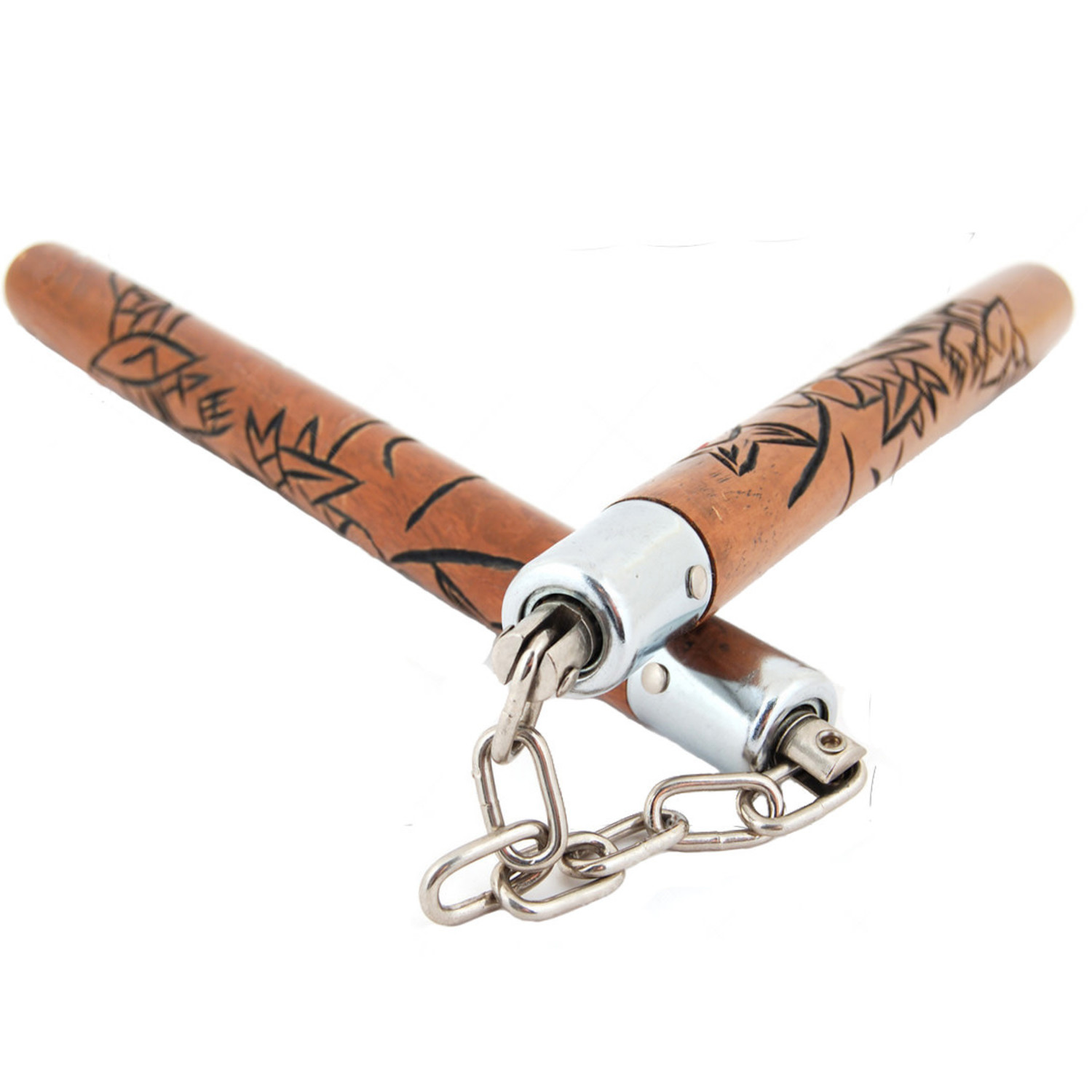 Carved Dragon Nunchaku are great looking and practial too Enso