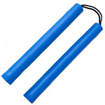 Blitz Blue Foam Nunchaku with Cord