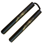 Black Foam Nunchaku with Cord
