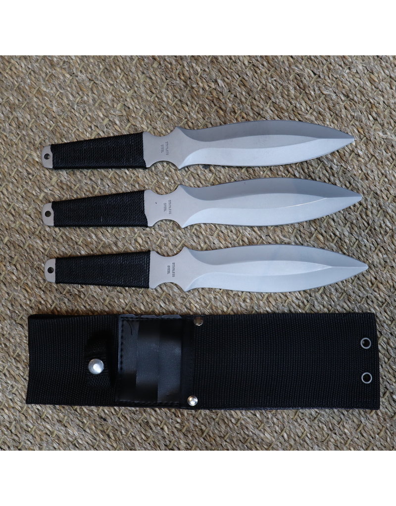 Practice Throwing Knives for Martial Arts, made from Stainless Steel