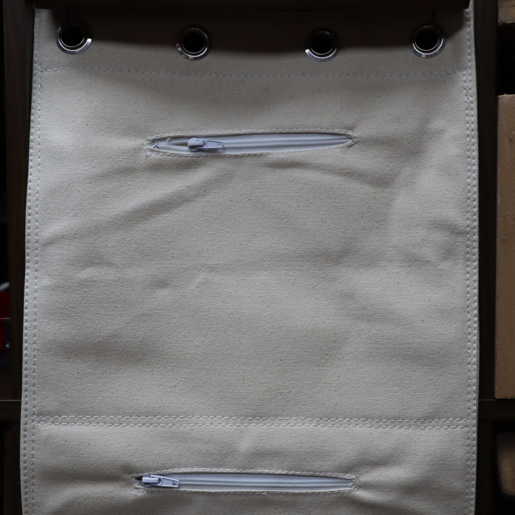 3 section Canvas Wall Bag