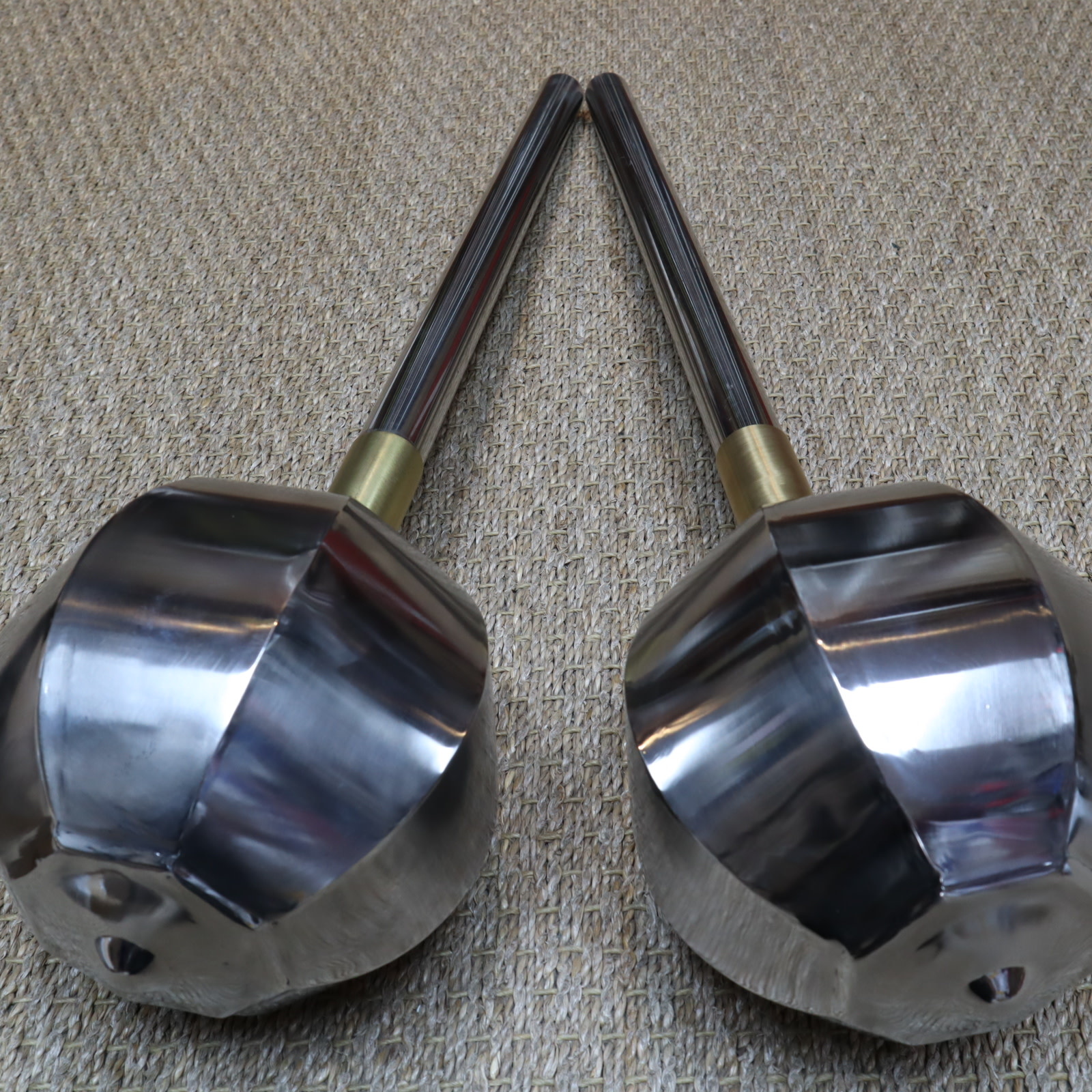 Double Melon Hammers have hexagonal Hammer heads Enso Martial Arts