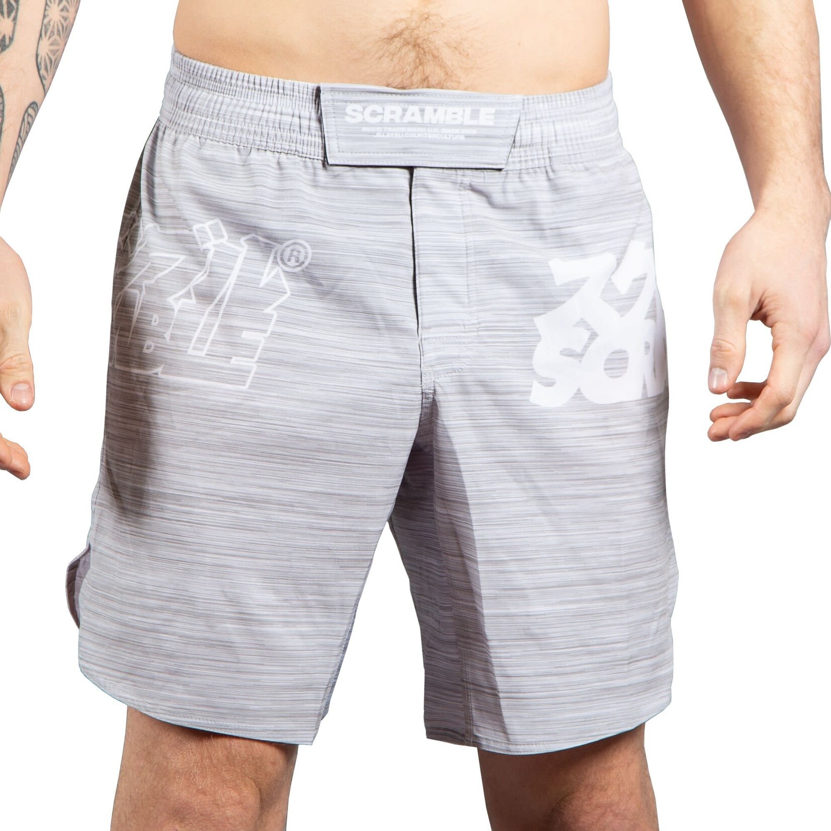 Scramble Scramble Grey MMA Shorts