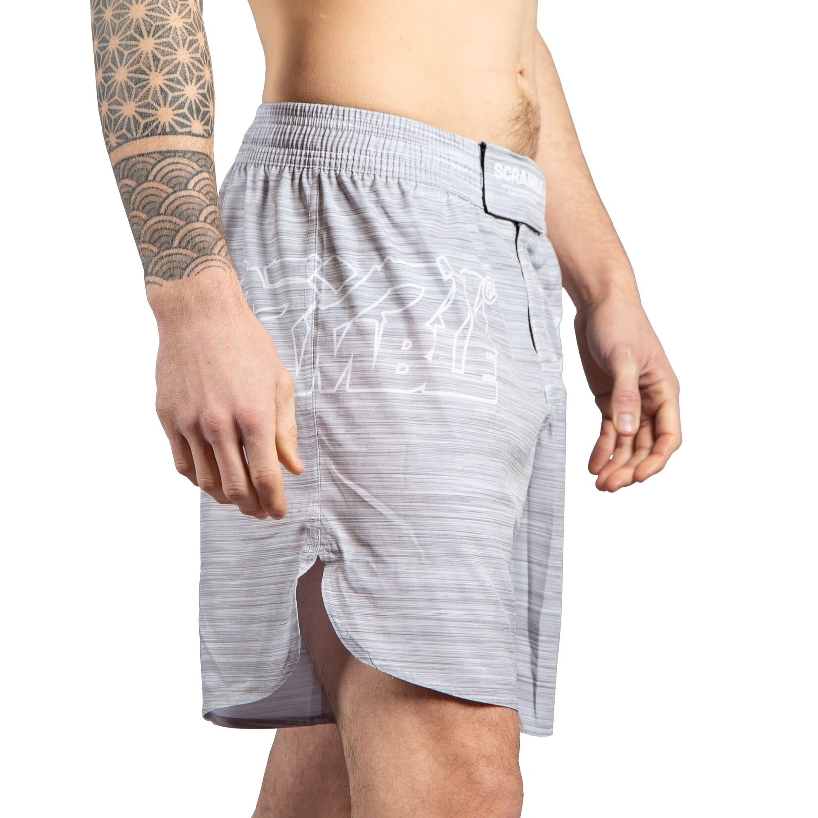 Scramble Scramble Grey MMA Shorts