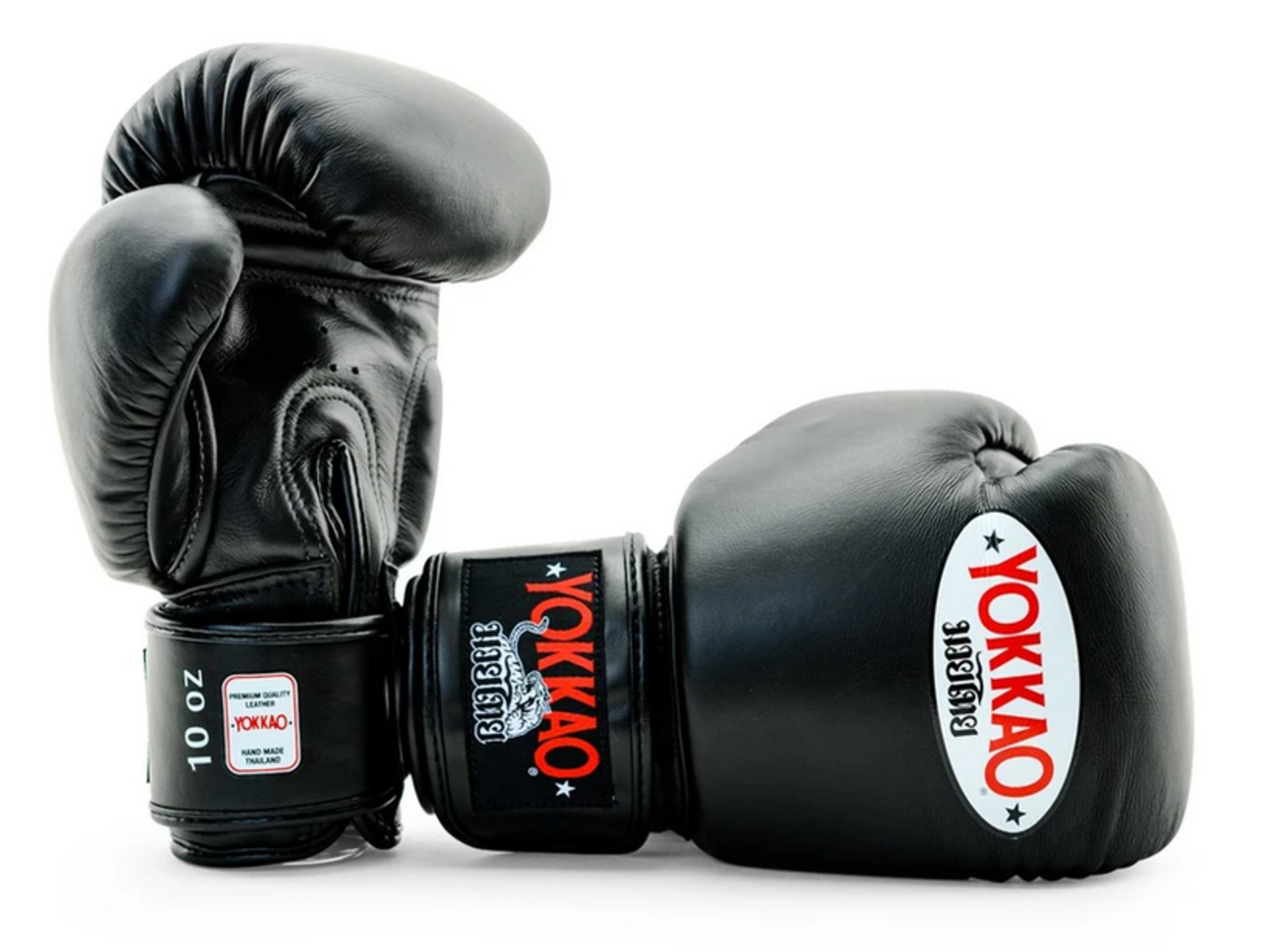 Yokkao Boxing Gloves Black for Muay Thai Boxing - Enso Martial