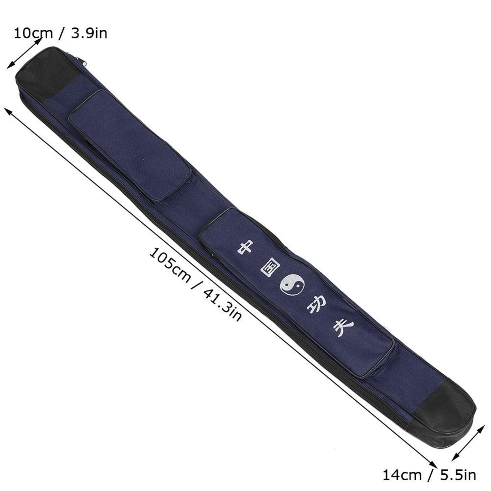 Enso Martial Arts Shop Blue Chinese Sword Case