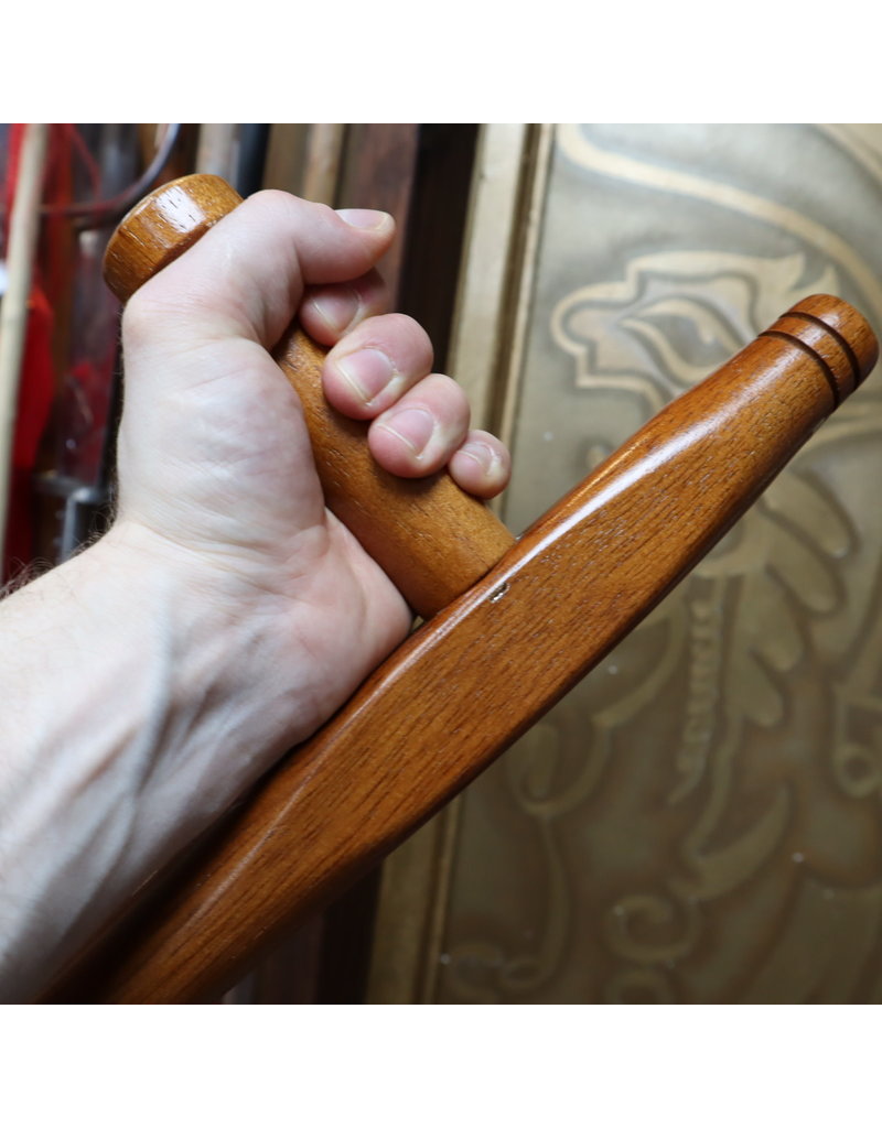 Red Oak Tonfa is a traditional Okinawan Wooden Weapon Enso Martial