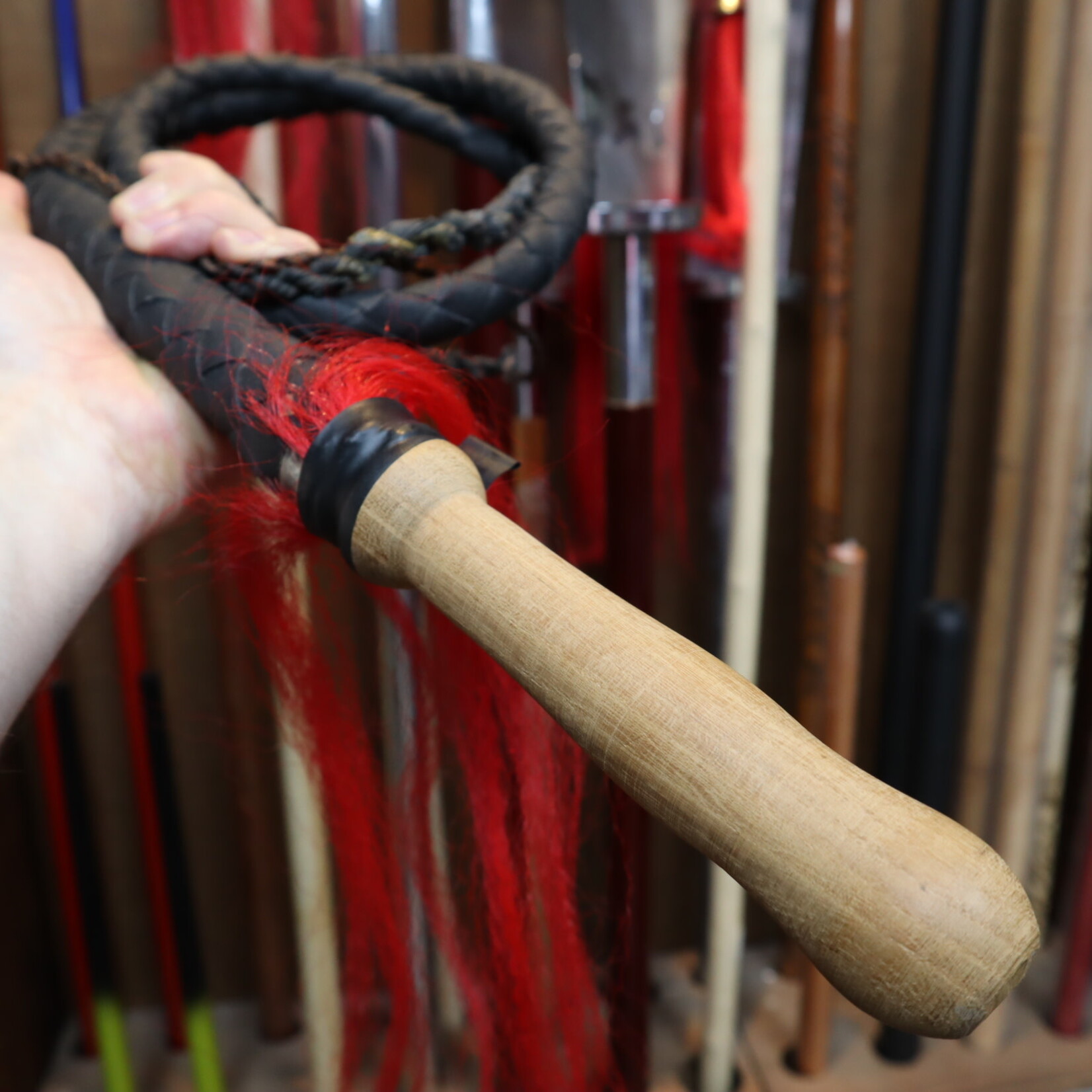Enso Martial Arts Shop Shaolin Leather Bull Whip