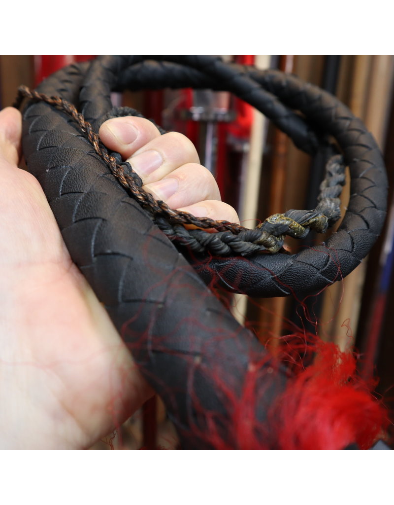 Shaolin Leather Whip for Chinese Kung Fu Styles inc. Shaolin Enso