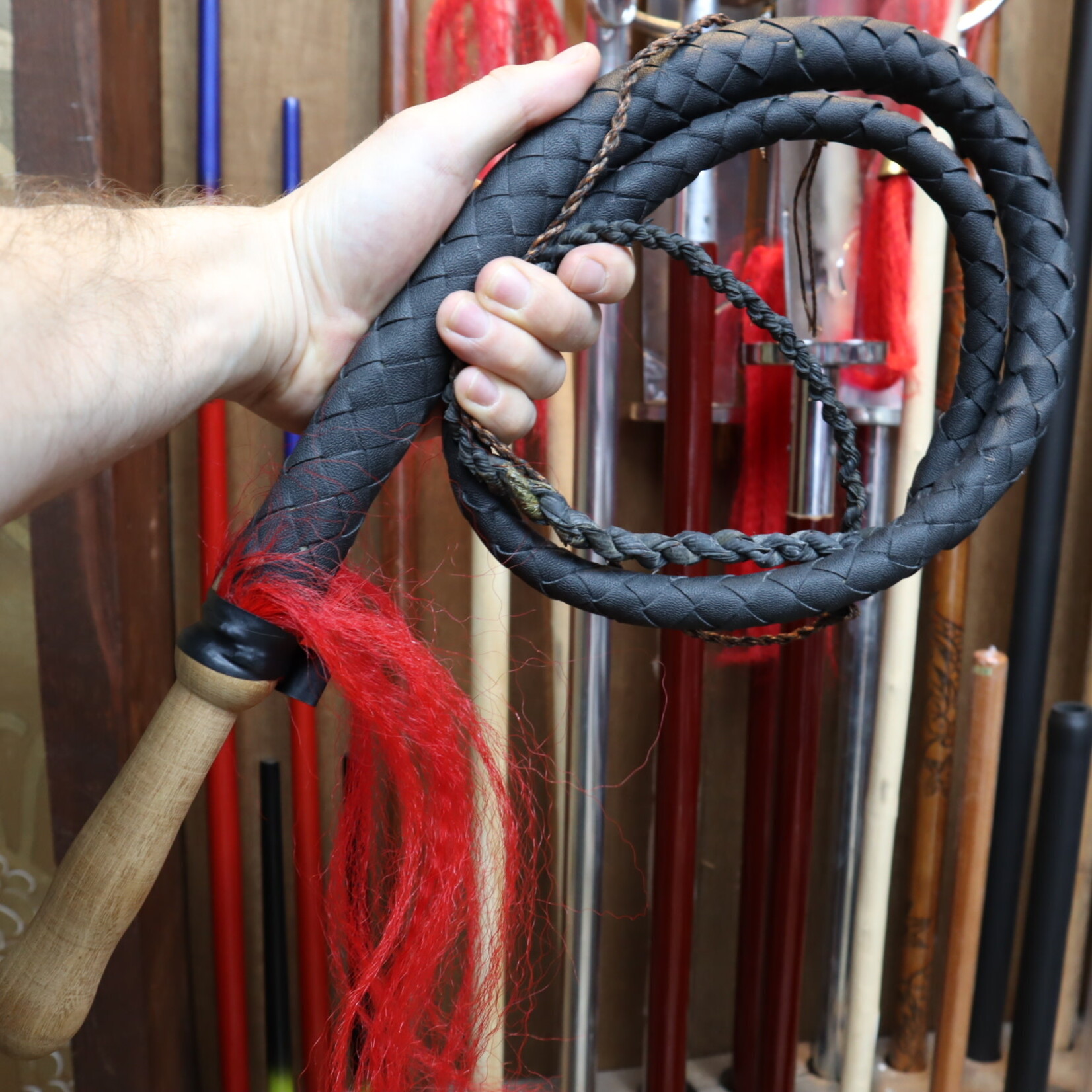 Enso Martial Arts Shop Shaolin Leather Bull Whip