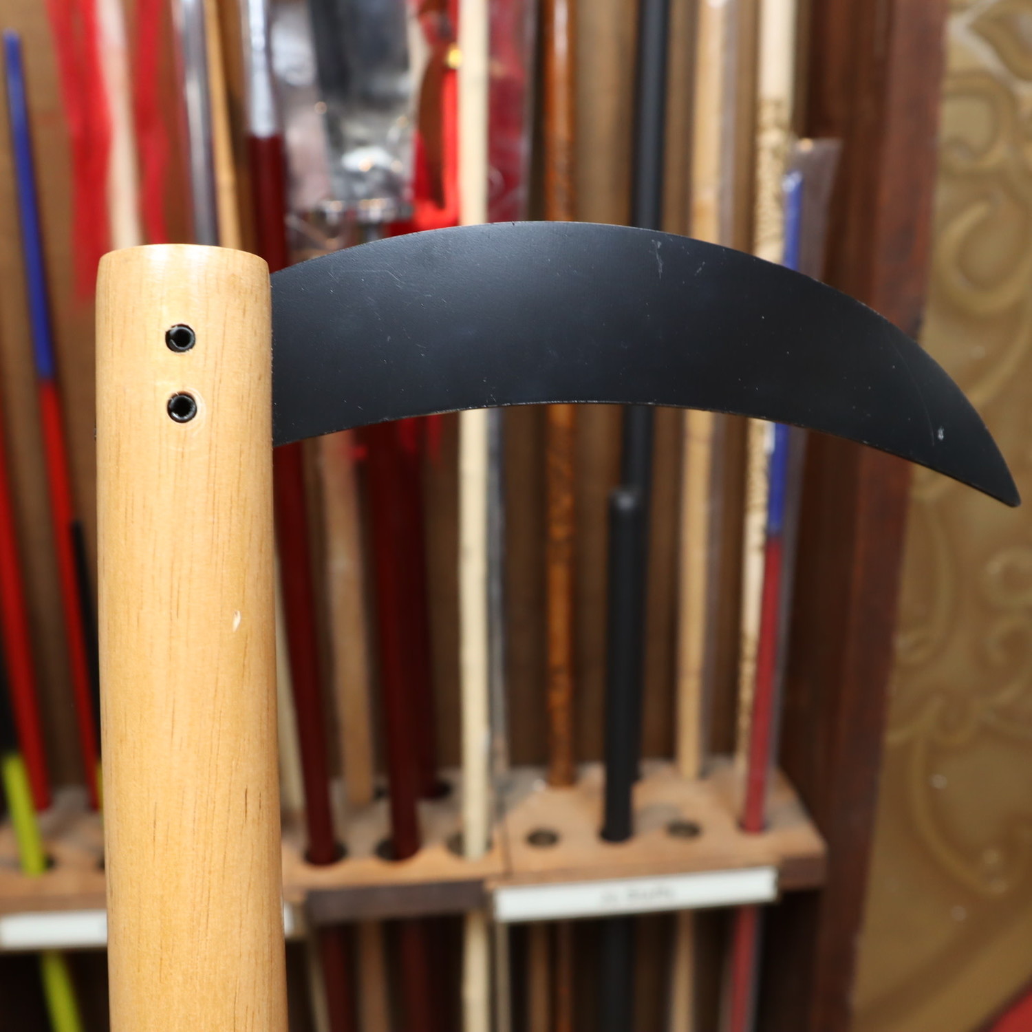 Metal Kama Weapon an Okinawan weapon based on the sickle Enso Martial