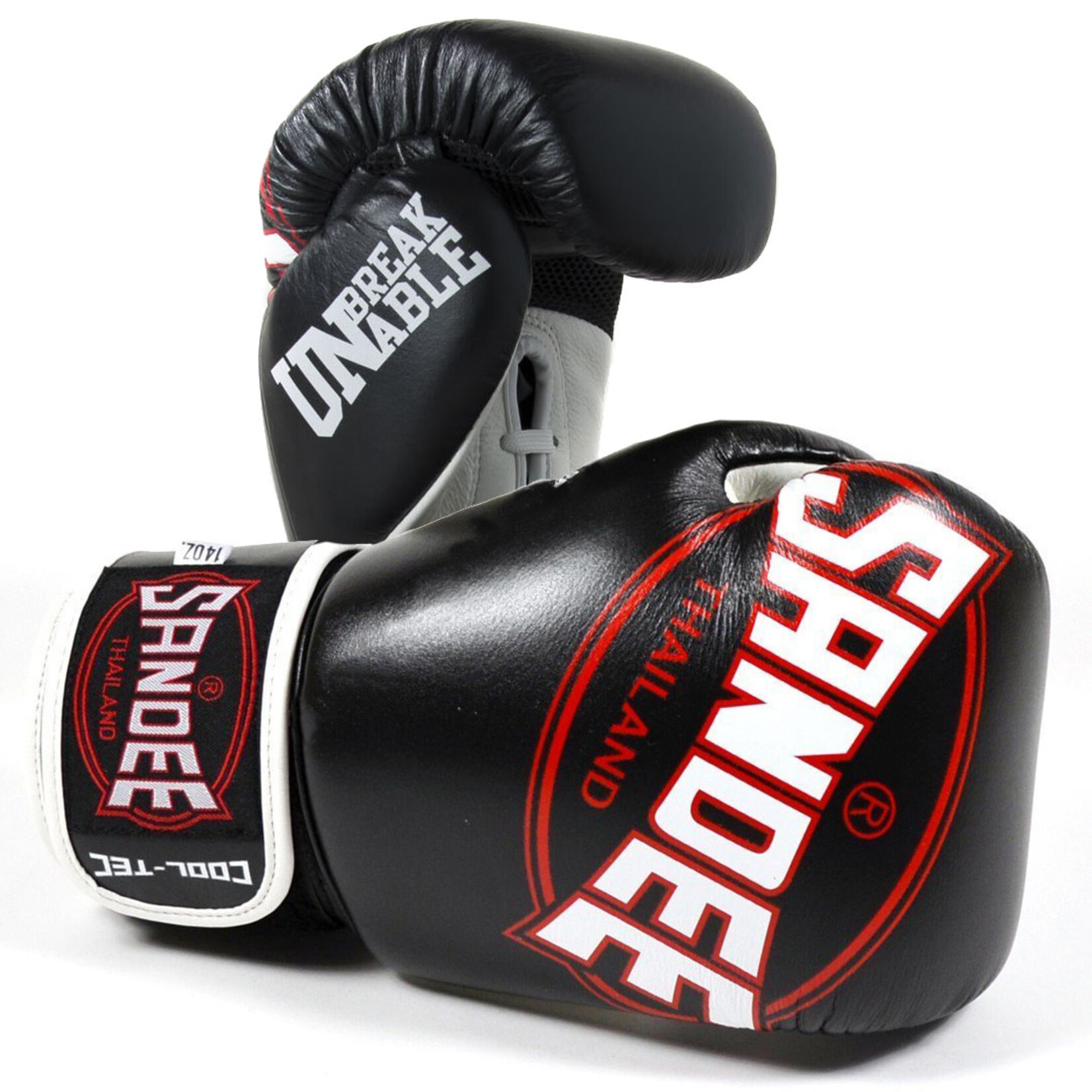Sandee Sandee Boxing Gloves Cool Tec Black & White