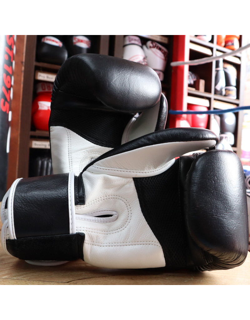 Sandee Sandee Boxing Gloves Cool Tec Black & White