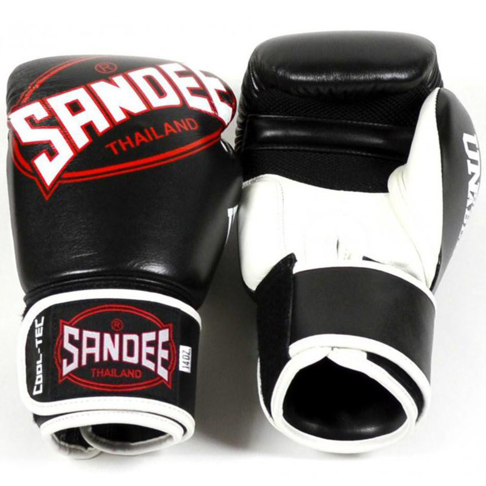 Sandee Sandee Boxing Gloves Cool Tec Black & White
