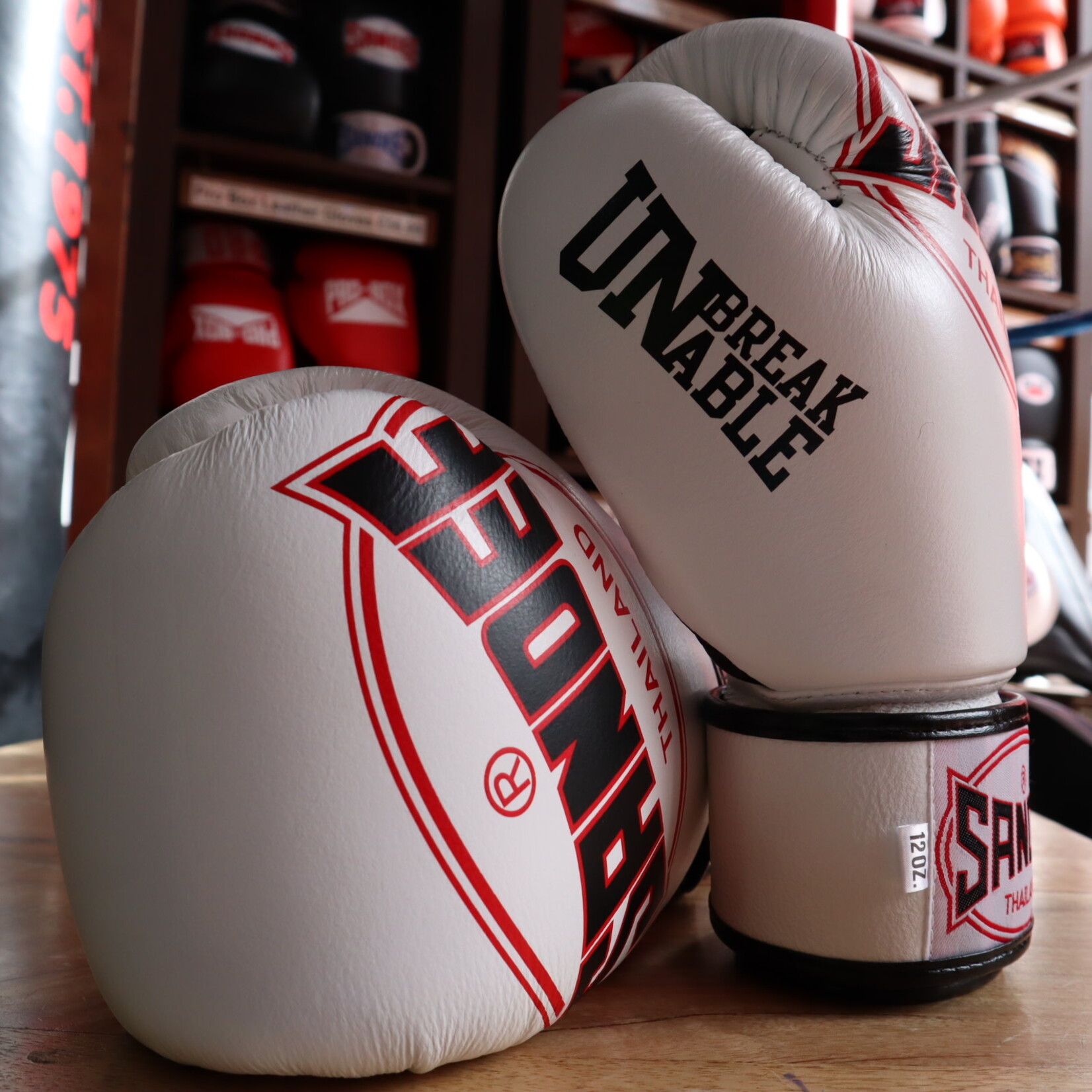 Sandee Sandee Boxing Gloves Cool Tec White & Black