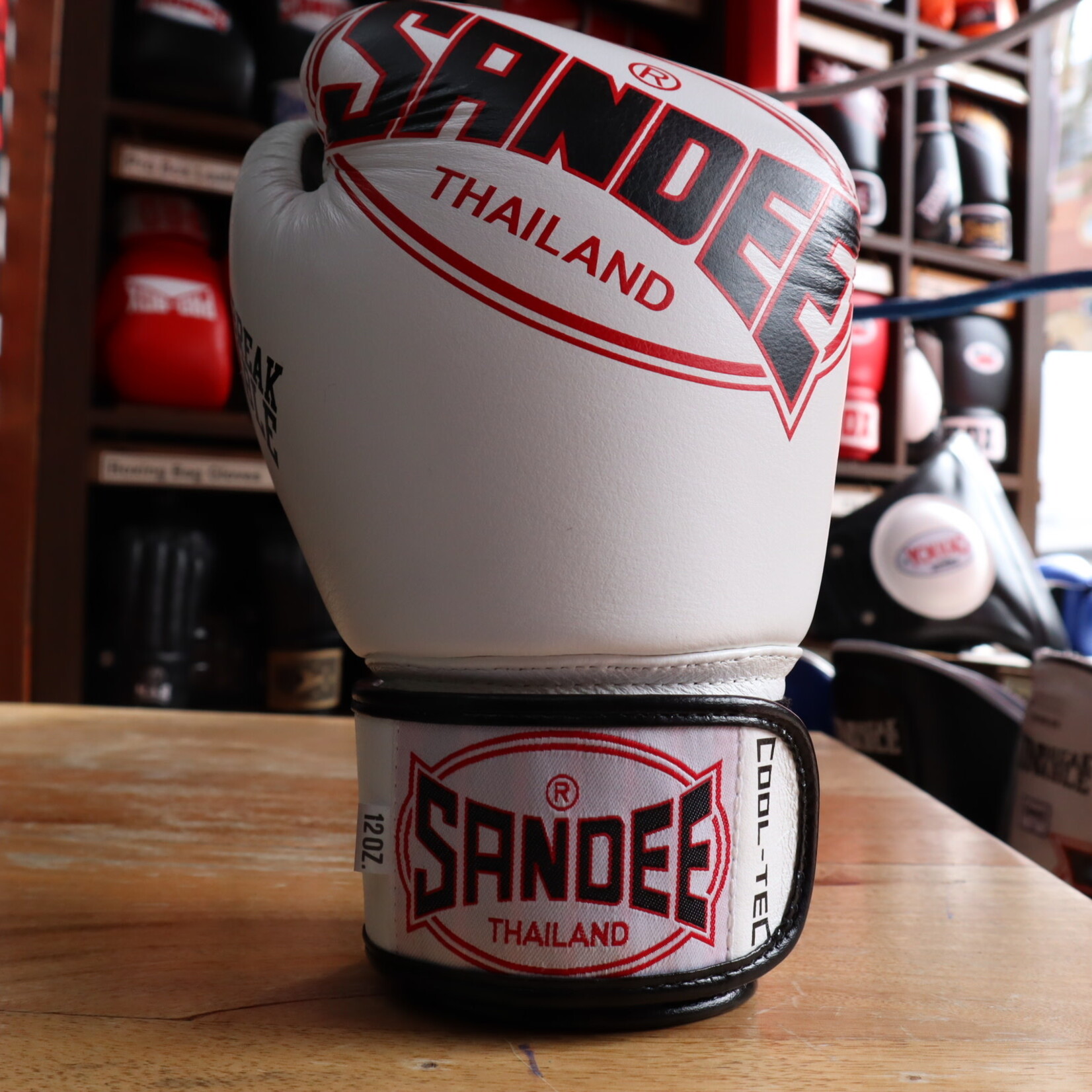Sandee Sandee Boxing Gloves Cool Tec White & Black