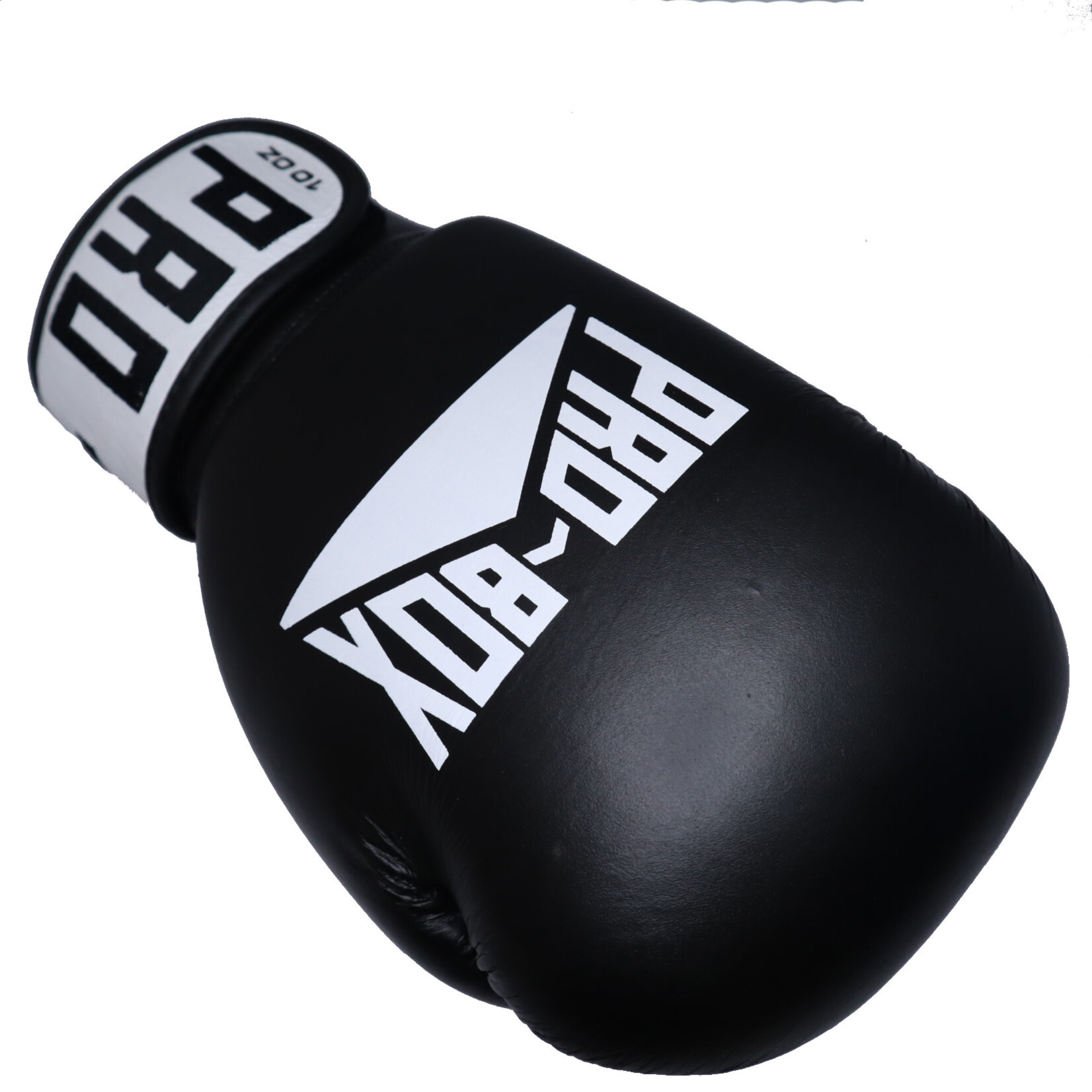 Probox Pro Box Black Leather Boxing Gloves