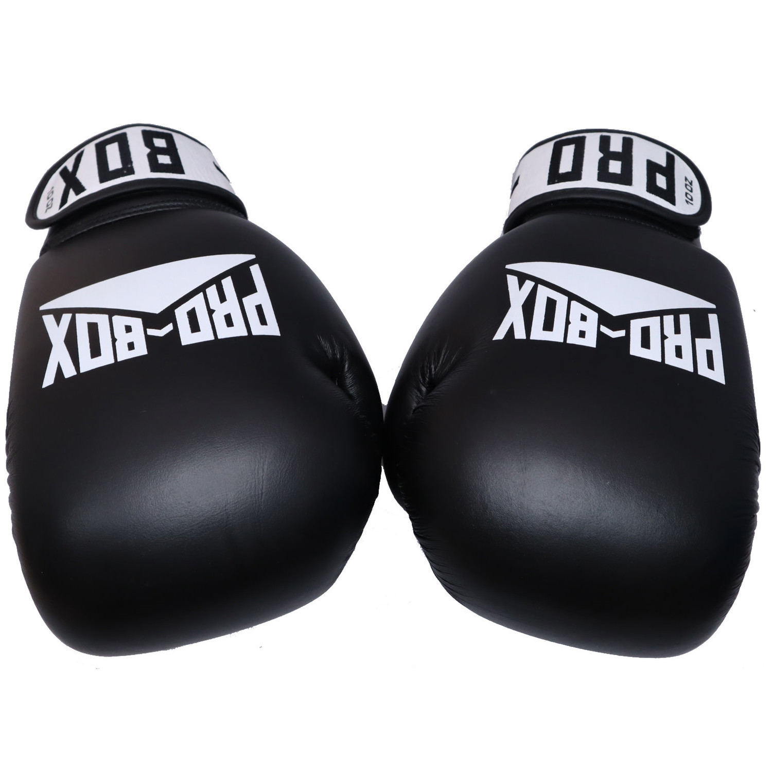 Pro box Black Leather Boxing Gloves for Club Sparring Enso Martial