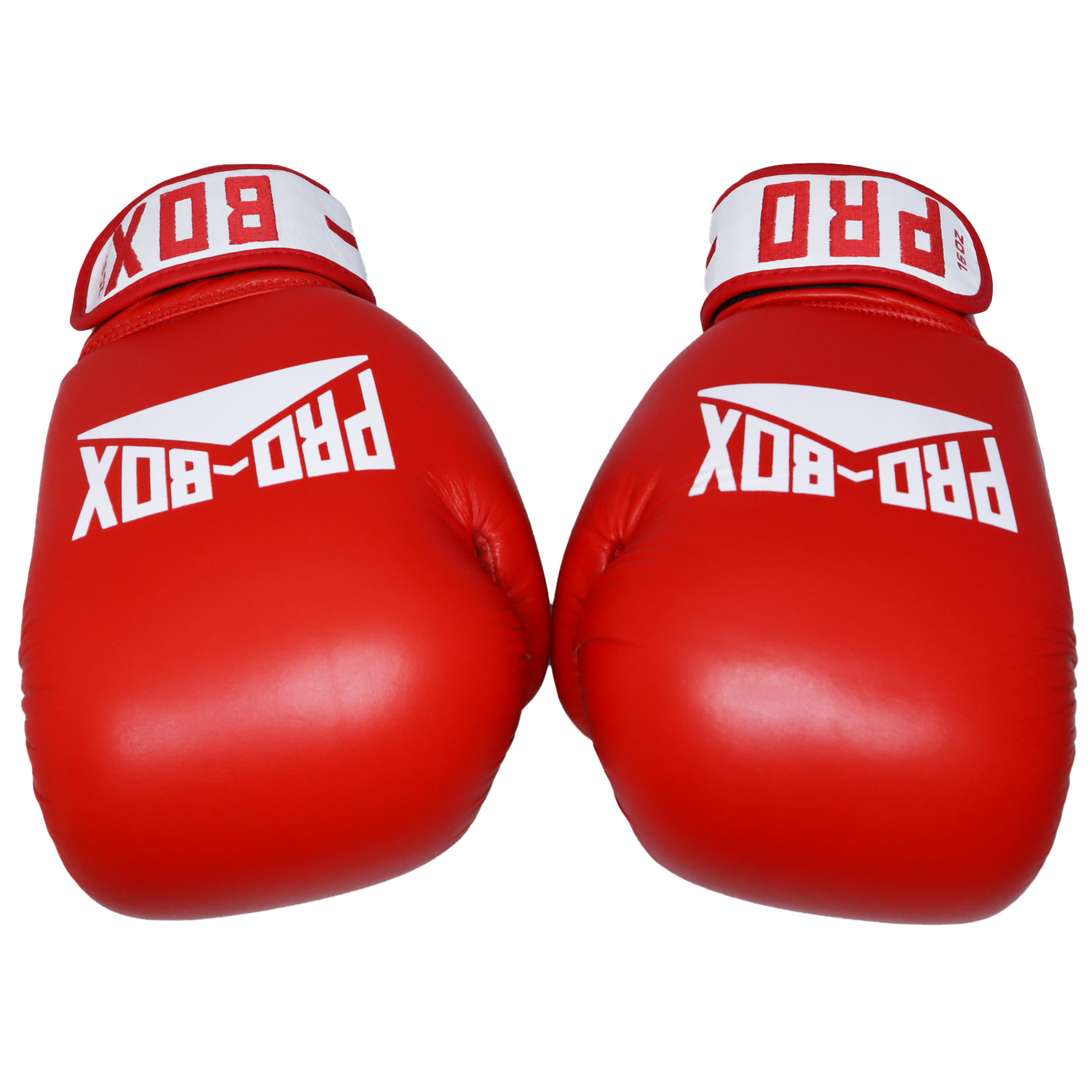Pro-Box 'Pro Spar' Leather Training Gloves Red