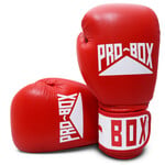 Probox Pro Box Red Leather Boxing Gloves