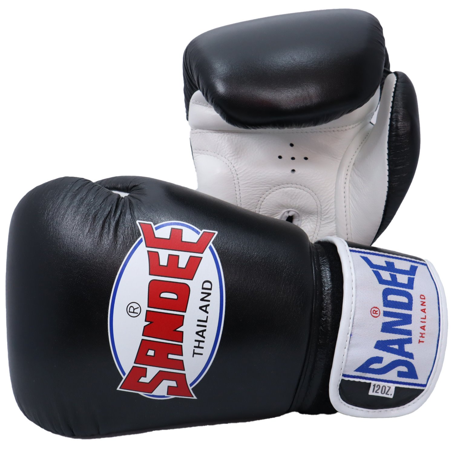 Sandee Thai Boxing Gloves in Black The Authentic Range Enso Martial