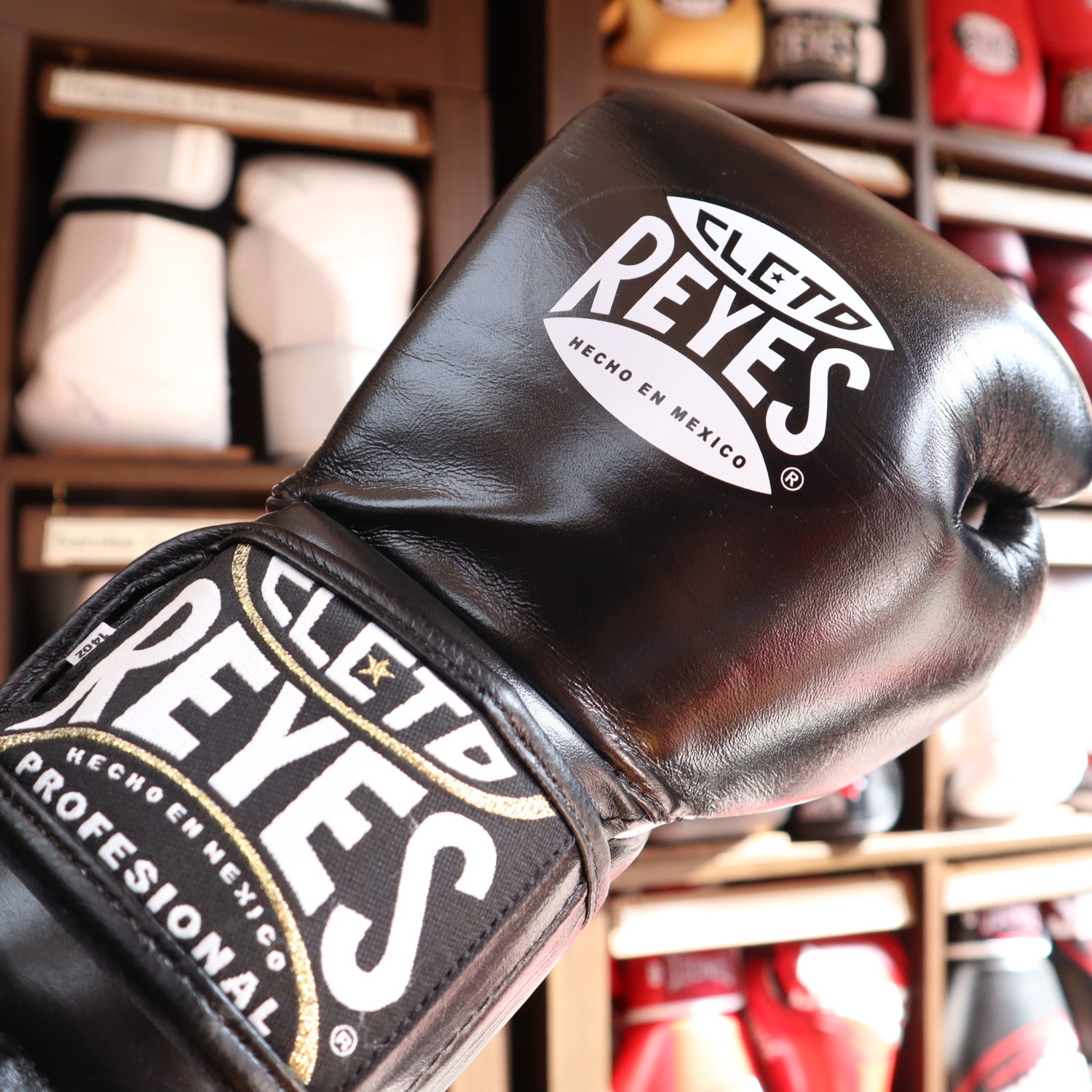 Cleto Reyes Boxing Gloves Velcro Black Best Gloves in the World
