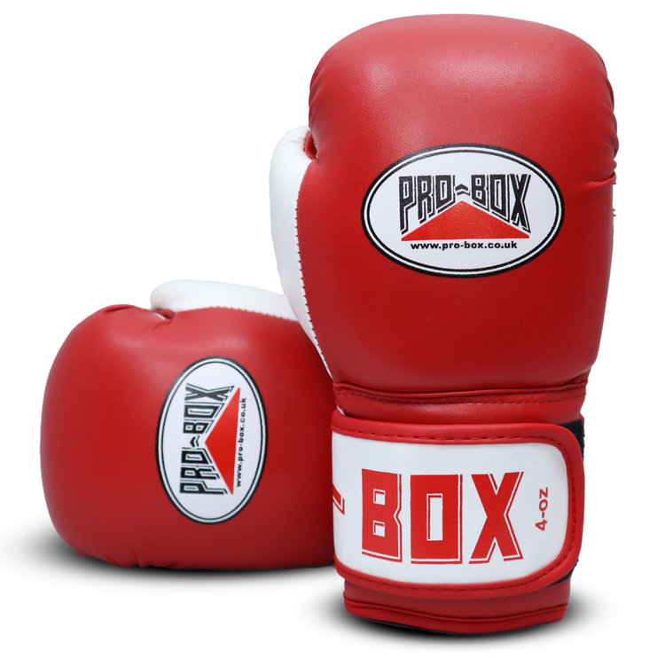 Pro Box Boxing Gloves Kids Red Enso Martial Arts Shop Bristol