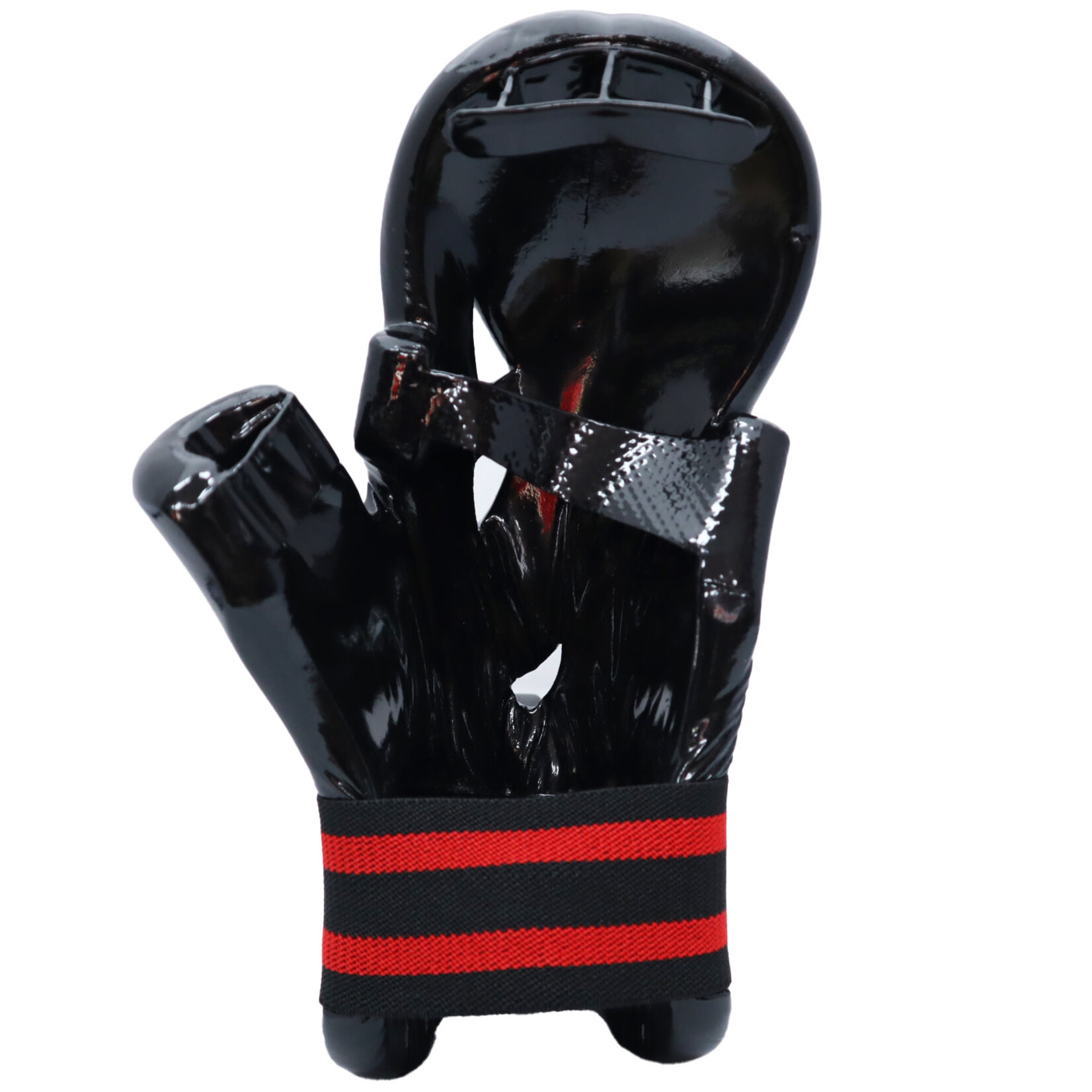Dipped Foam Sparring Gloves Black
