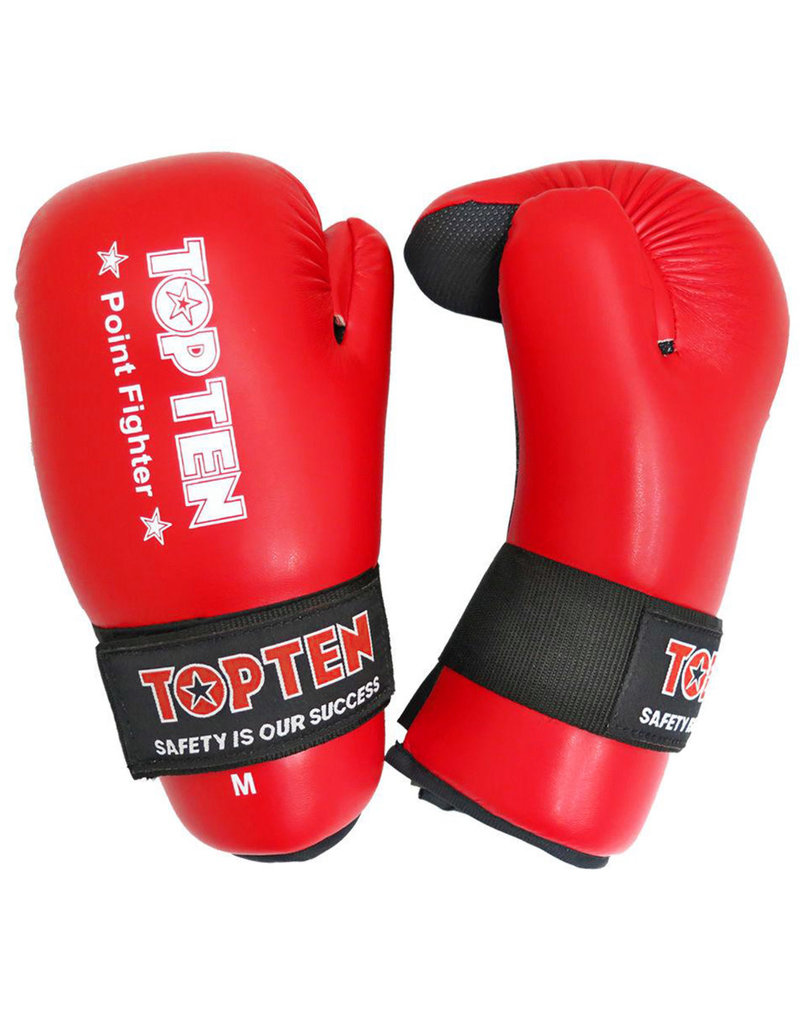 Top Ten Sparring Gloves in Red used by World Champions Enso Martial