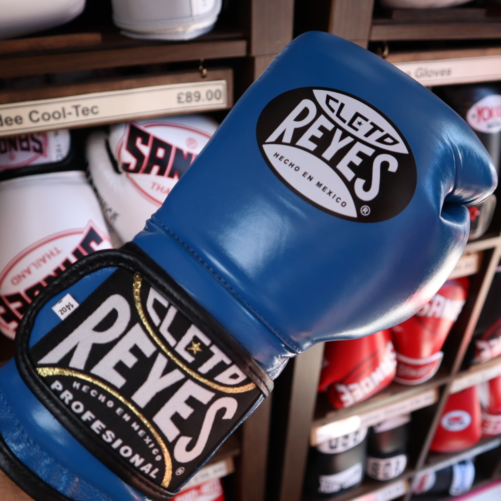 Cleto Reyes Cleto Reyes Boxing Gloves Blue Velcro