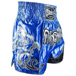 Sandee Sandee Thai Shorts Unbreakable Blue & Silver