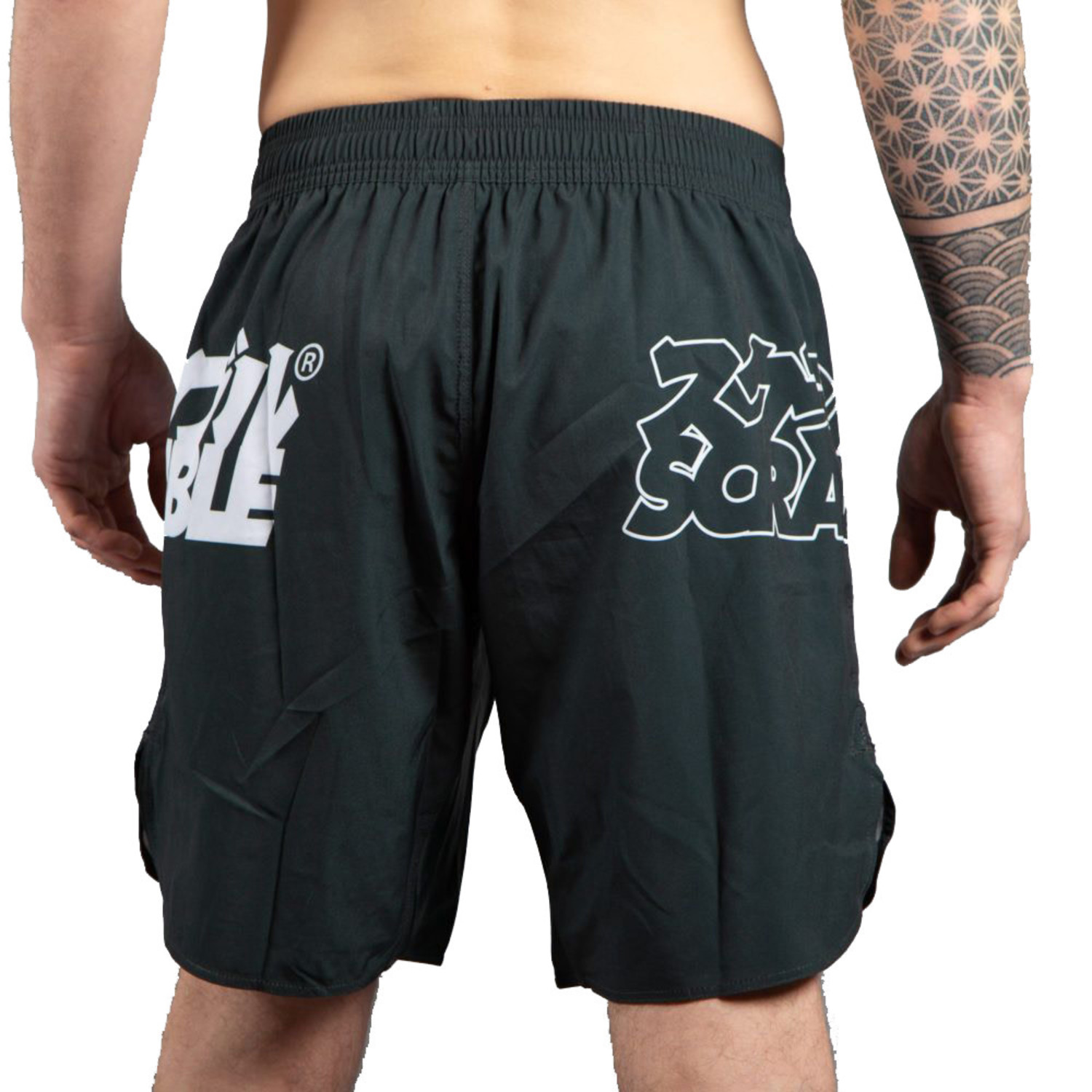 Scramble Black MMA Shorts for MMA and BJJ Nogi training - Enso Martial ...