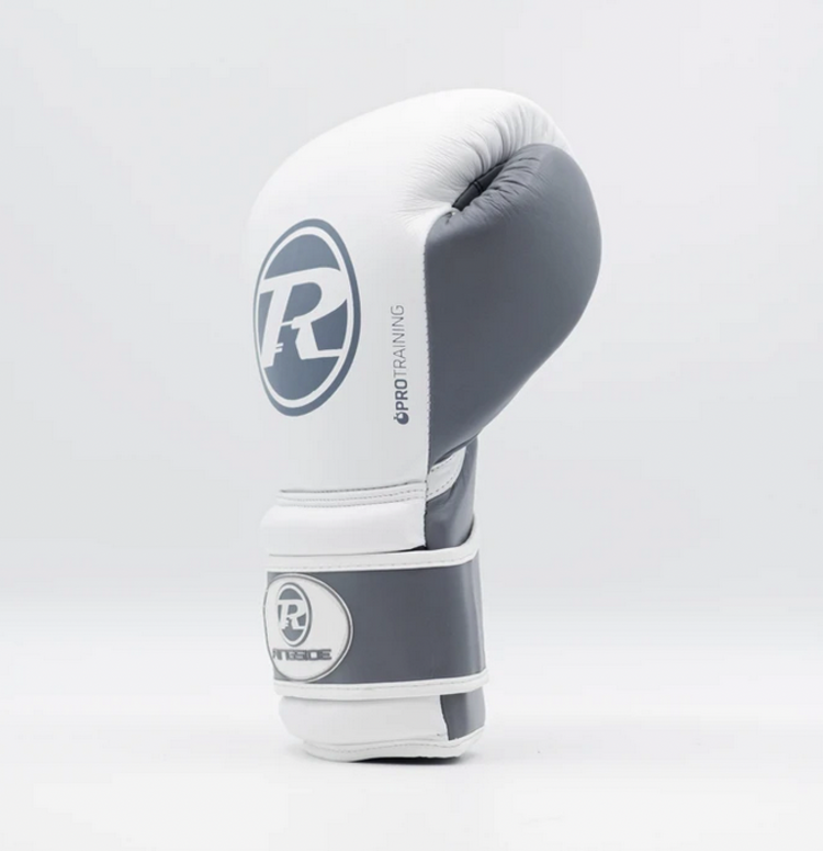 Ringside Boxing Gloves White G2 for Boxing Sparring and Competition Enso Martial Arts Shop Bristol