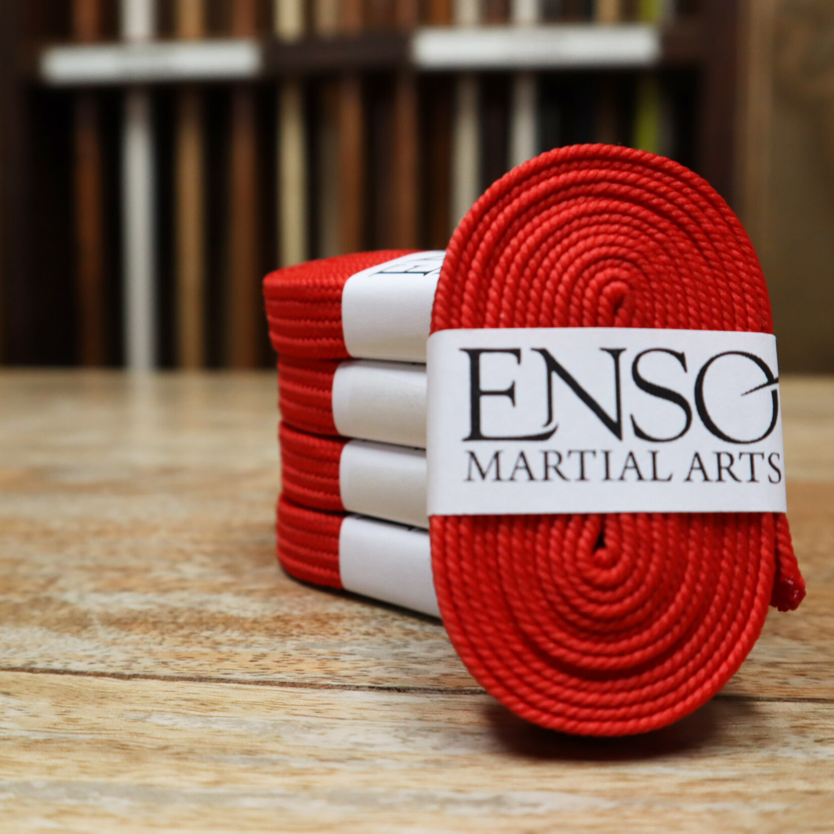 Enso Martial Arts Shop Katana Sageo Cord Red