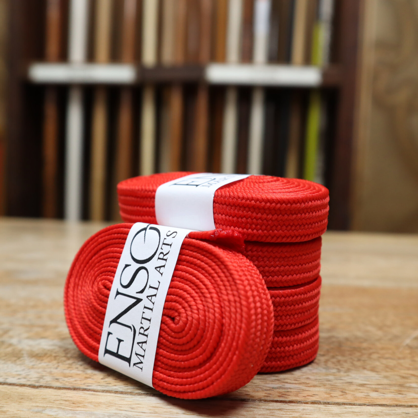 Enso Martial Arts Shop Katana Sageo Cord Red