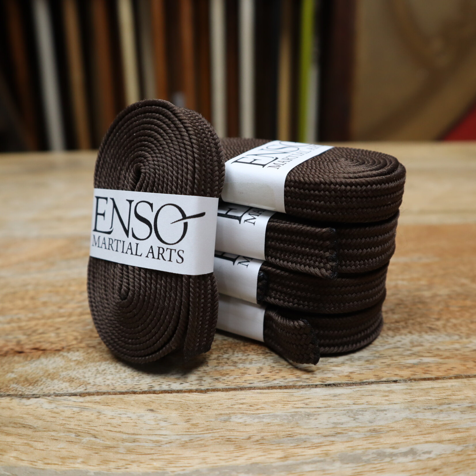Enso Martial Arts Shop Katana Sageo Cord Brown