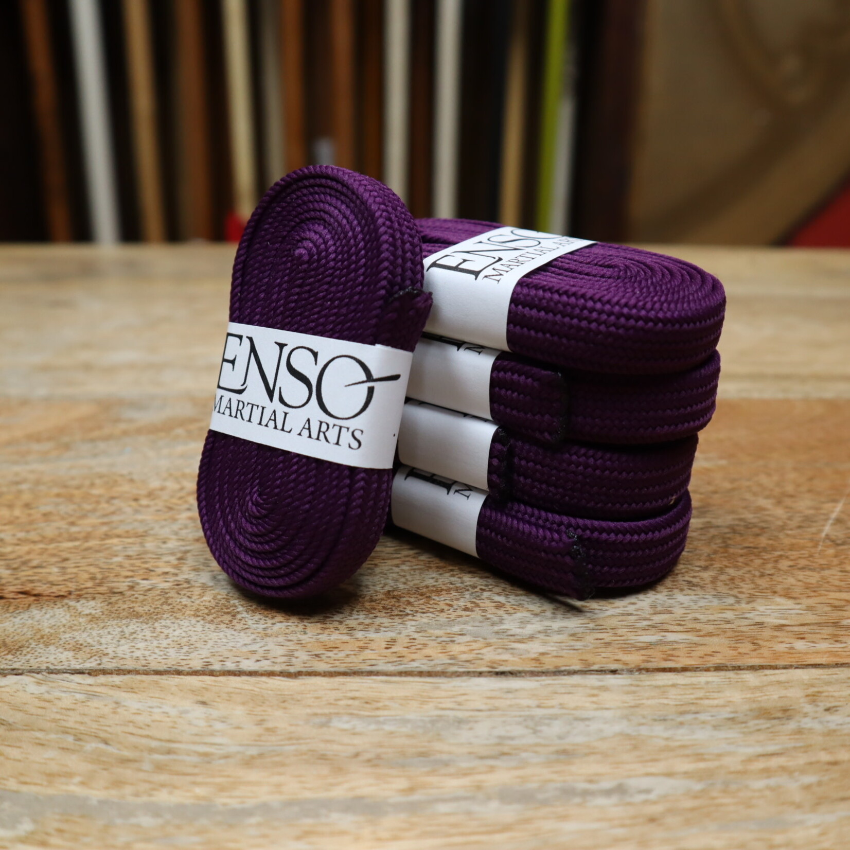 Enso Martial Arts Shop Katana Sageo Cord Purple