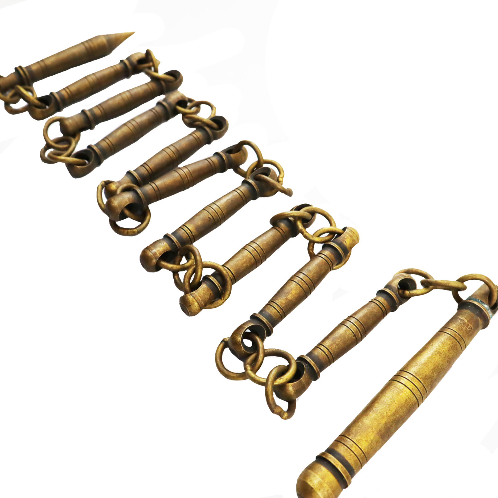 Brass Nine Section Chain Whip
