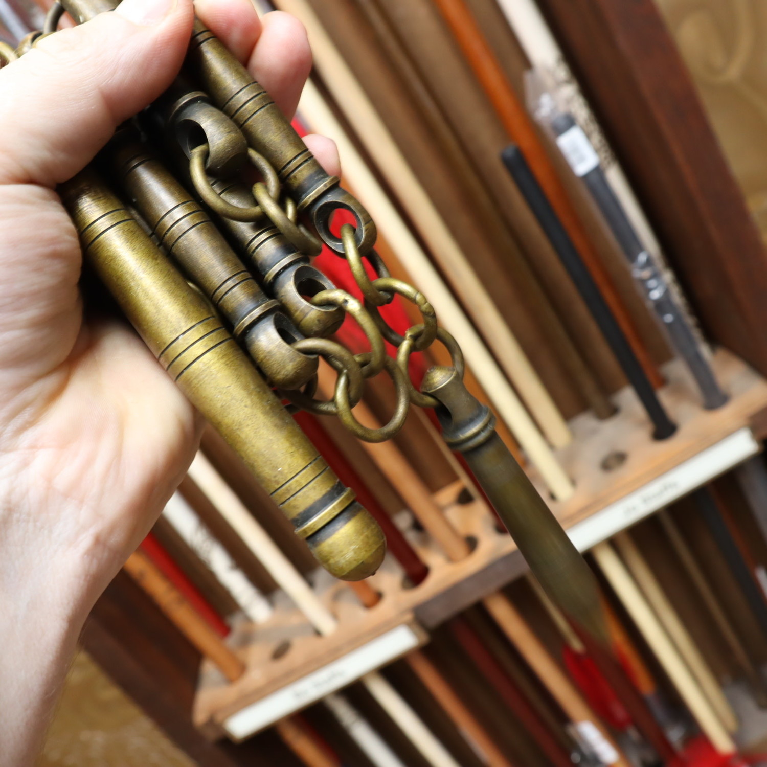 Brass Nine Section Chain Whip Enso Martial Arts Shop Bristol