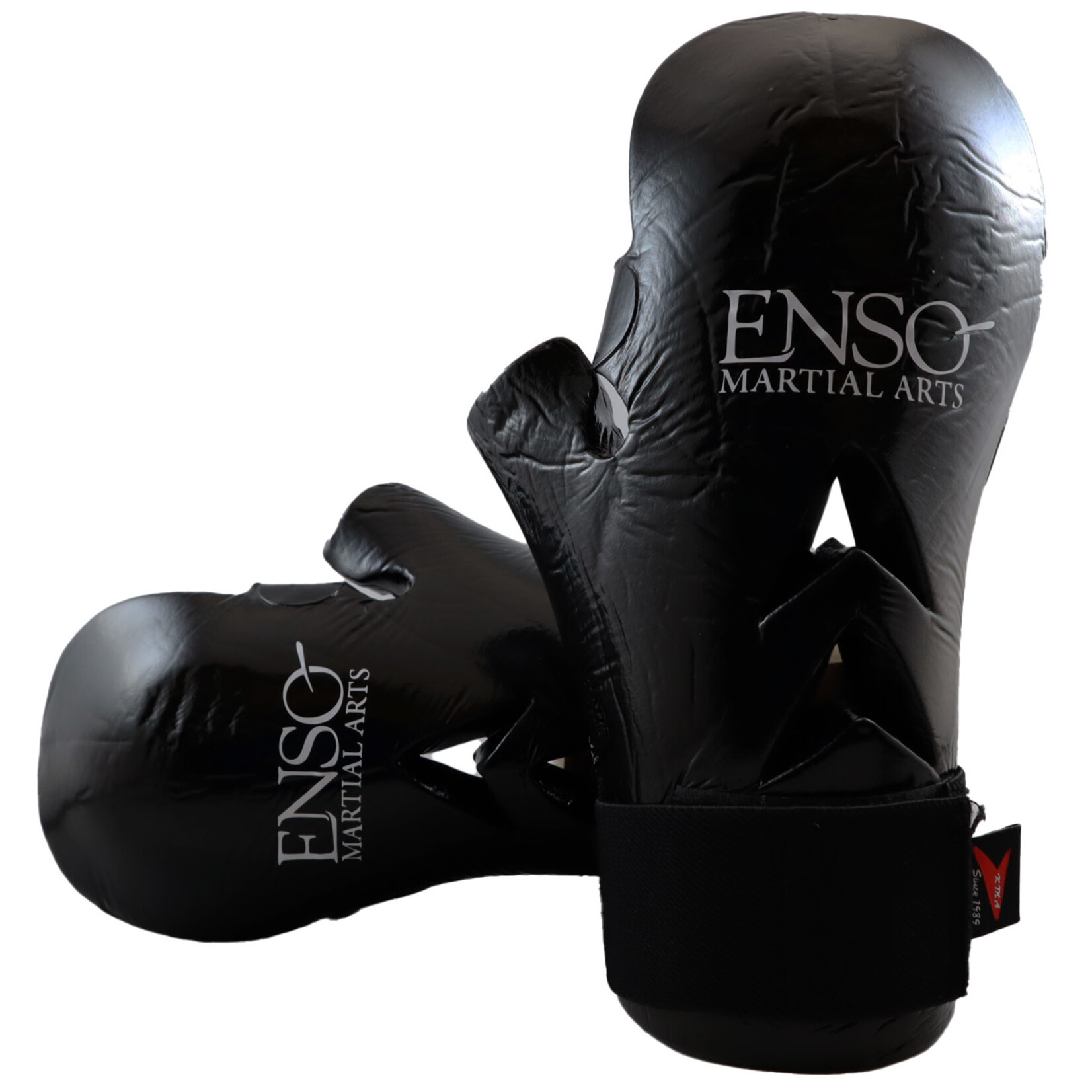 Enso Martial Arts Shop Enso Dipped Foam Sparring Gloves Black