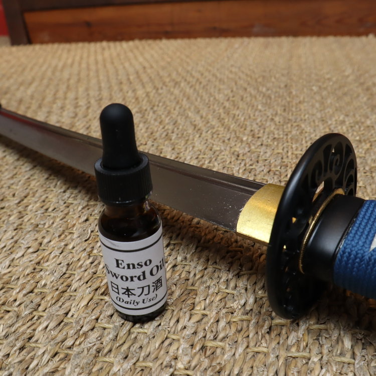 Samurai Sword Oil Daily Use is the ideal protection for your Katana Enso Martial Arts Shop Bristol