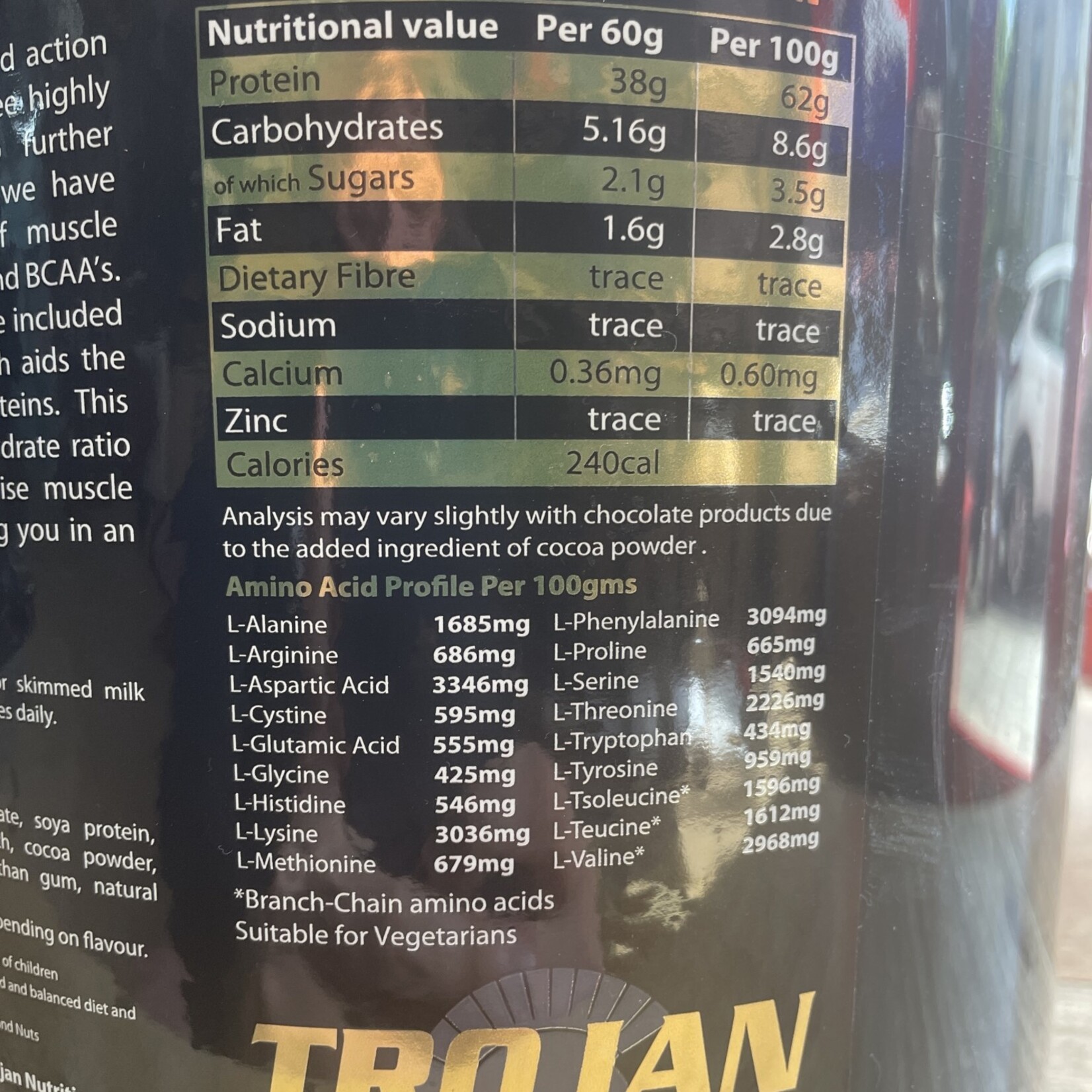 Trojan Trojan Nutrition Best Whey Protein - Peanut Butter & Chocolate