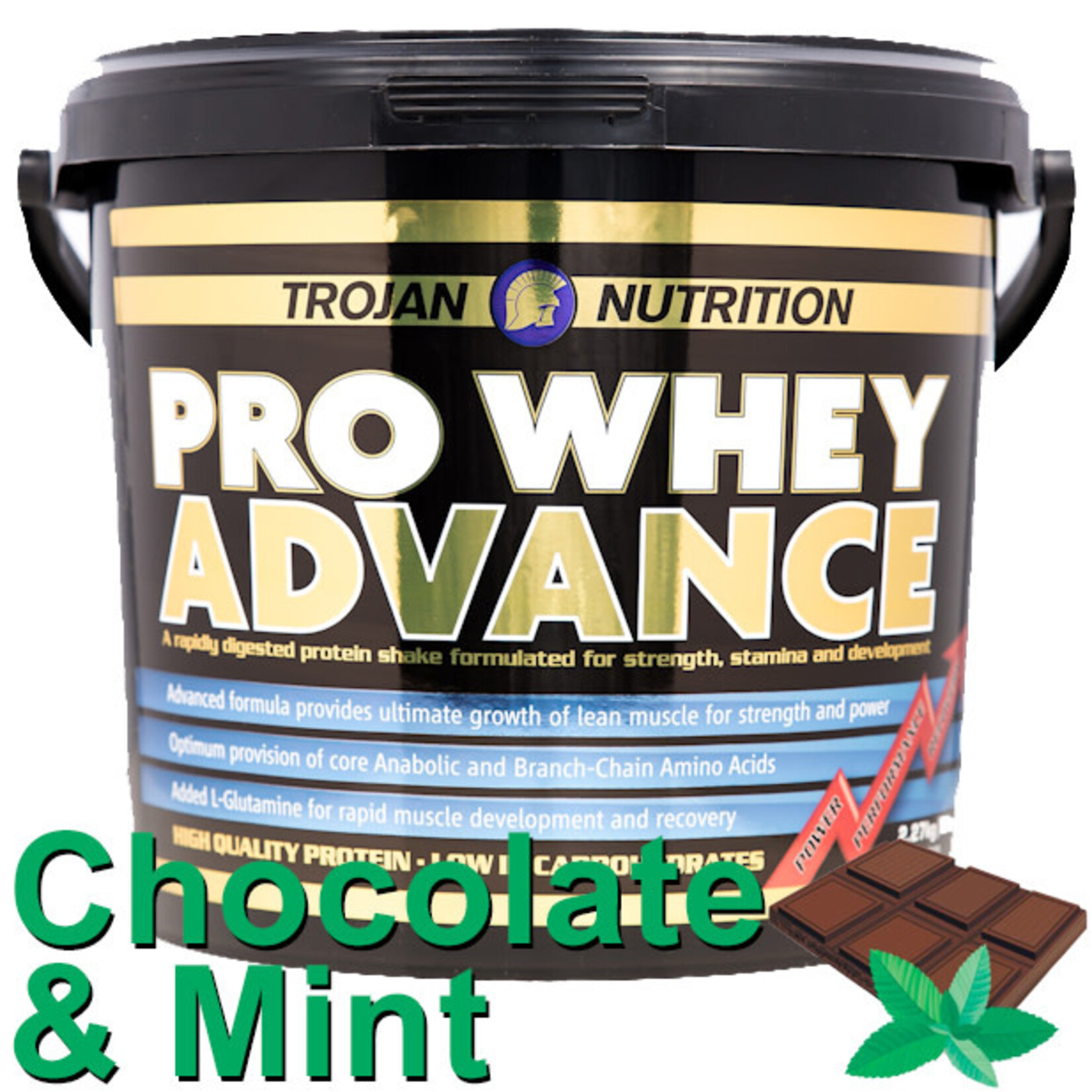 Trojan Trojan Nutrition Best Whey Protein - Chocolate and Mint