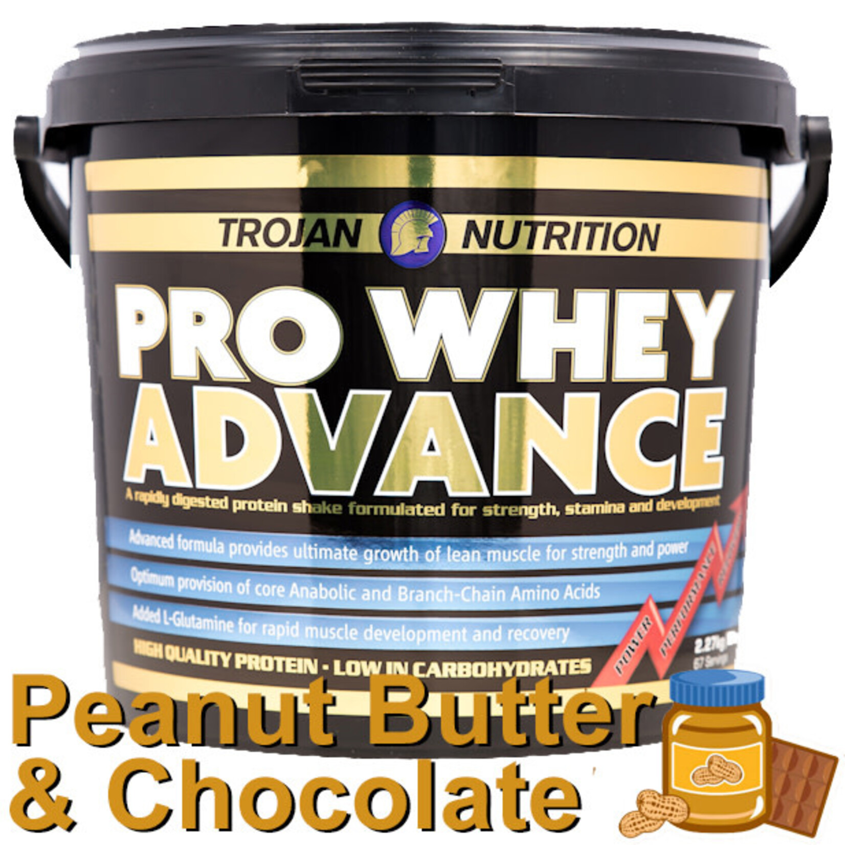 Trojan Trojan Nutrition Best Whey Protein - Peanut Butter & Chocolate