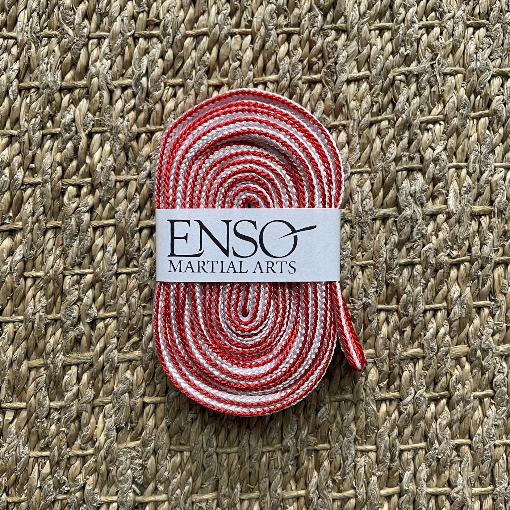 Katana Sageo Cord Red & White