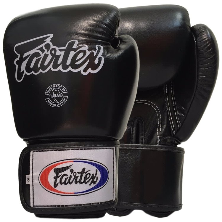 Fairtex Boxing Gloves Black Universal for Muay Thai Boxing Training ...